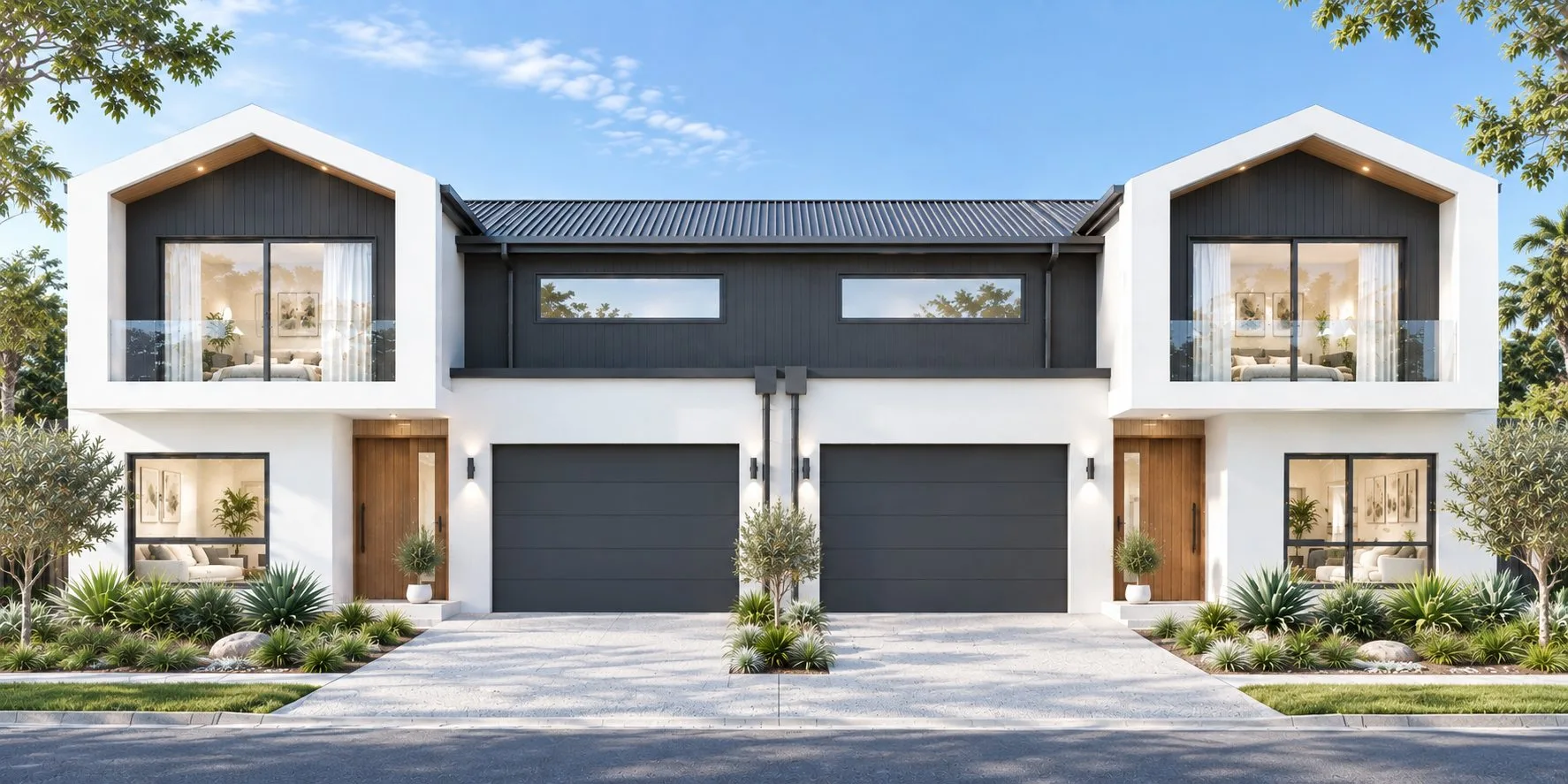 The Loft duplex design by Cavalier Homes