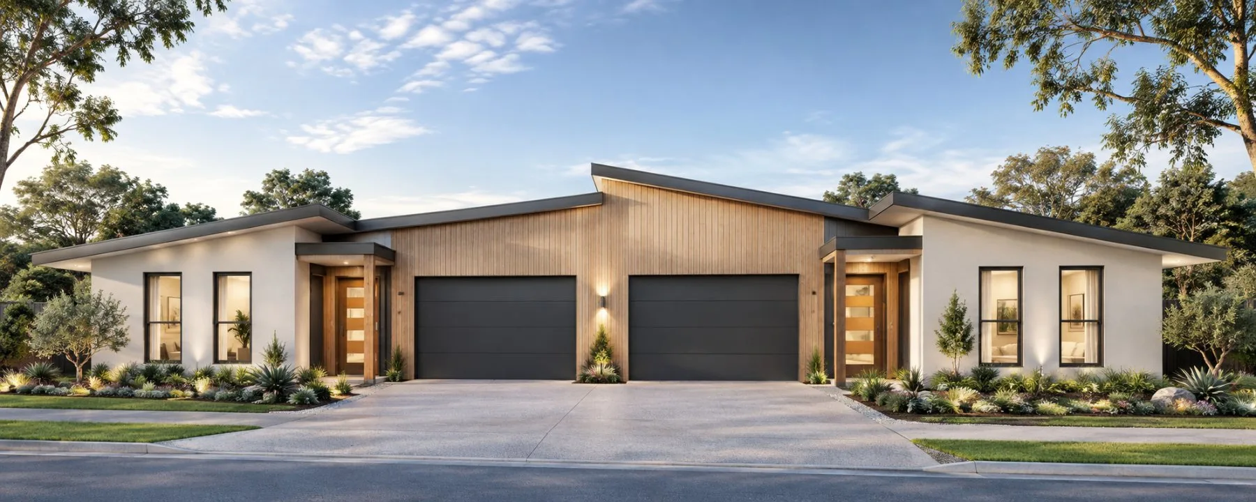 Terarra duplex design by Cavalier Homes