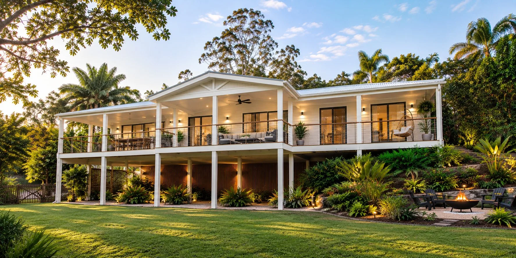 Rear elevation of a Sutton home at Eumundi